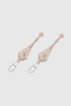 BABEYOND Earrings | Vintage<Stunning Vintage Crystal Studded Earrings
