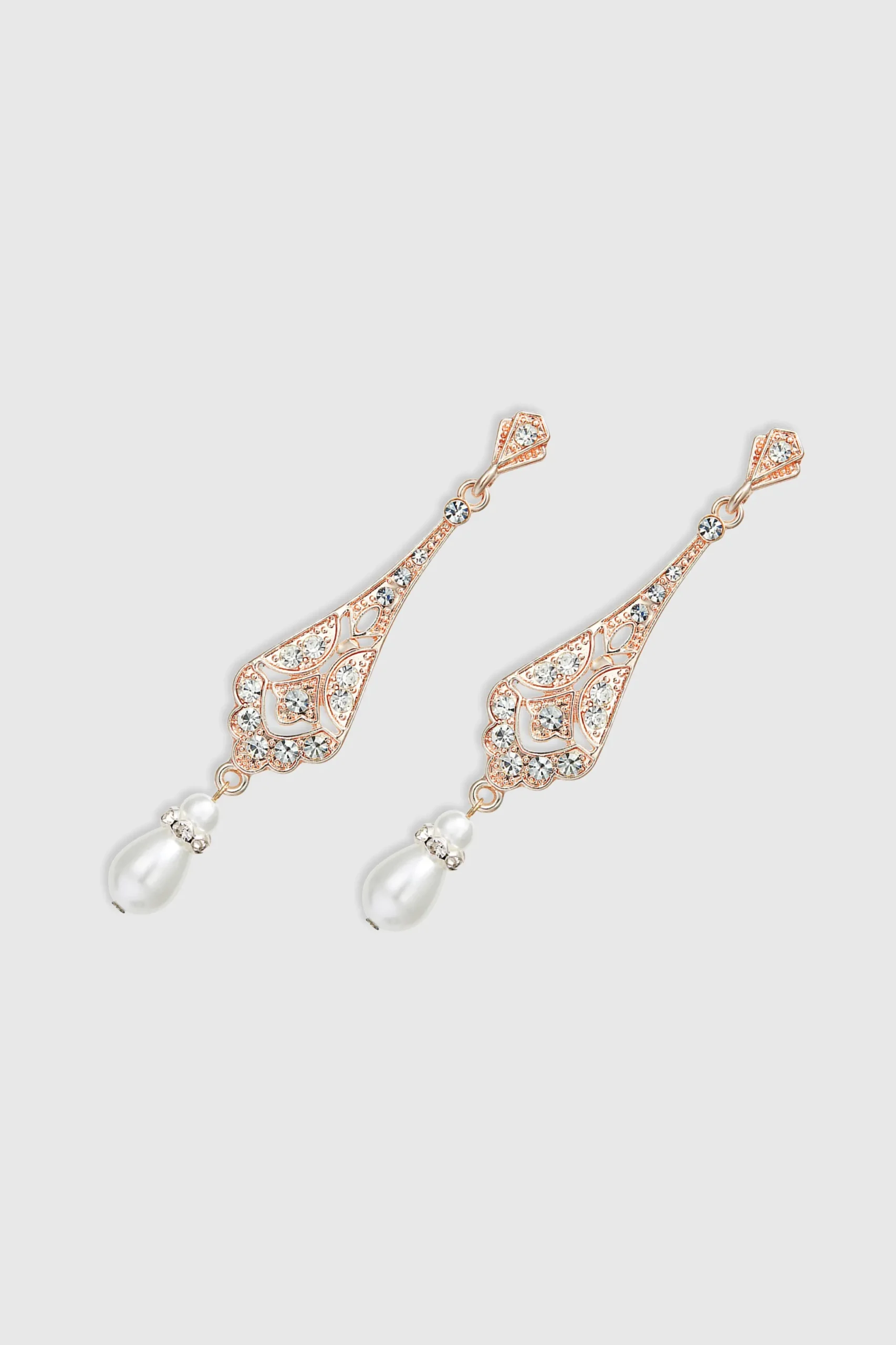 BABEYOND Earrings | Vintage<Stunning Vintage Crystal Studded Earrings