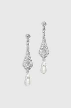 BABEYOND Earrings | Vintage<Stunning Vintage Crystal Studded Earrings