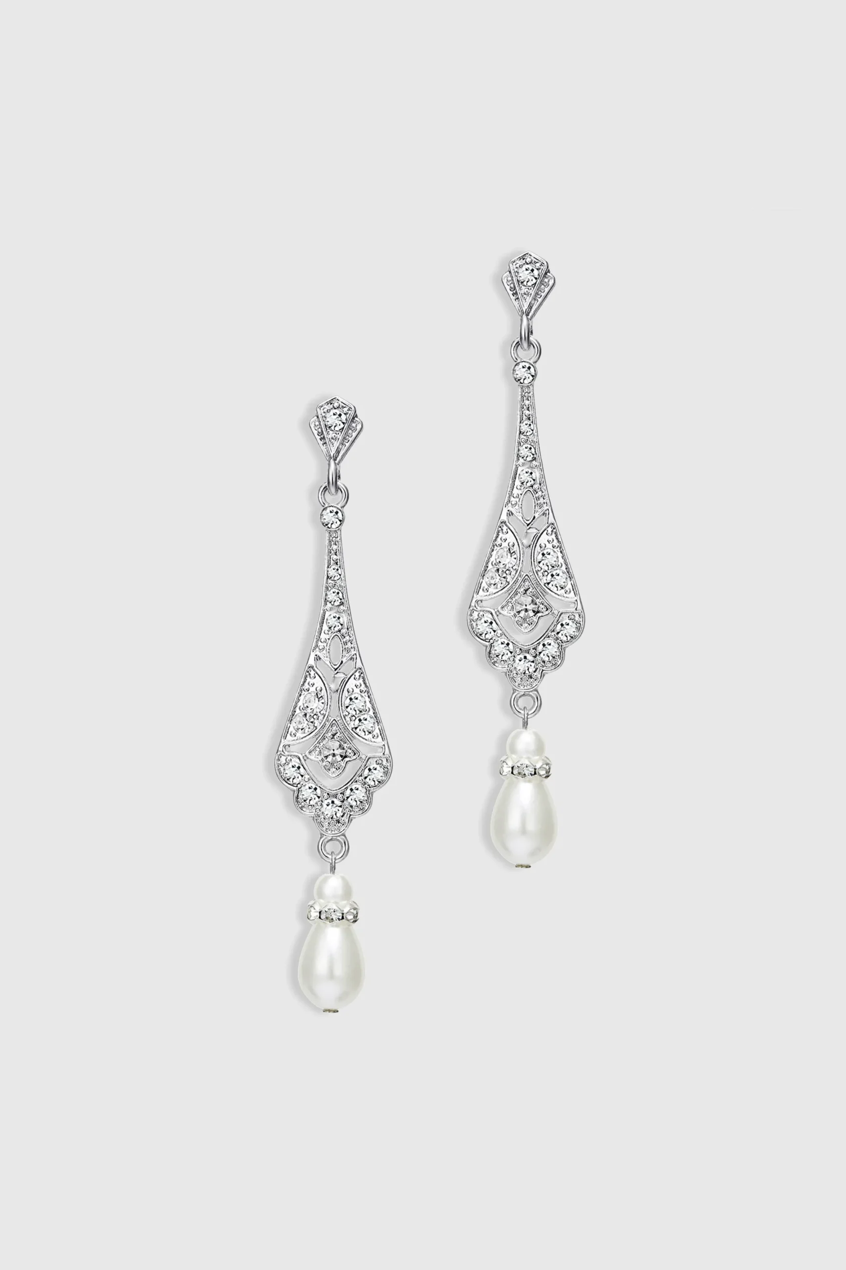 BABEYOND Earrings | Vintage<Stunning Vintage Crystal Studded Earrings