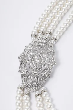 BABEYOND Necklaces | Rhinestone<Styling Layered Pearl Rhinestone Necklace Set
