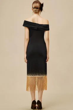 BABEYOND Evening Dresses | Formal Dresses<The Story of an Awakening Shoulder-Revealing Evening Gown