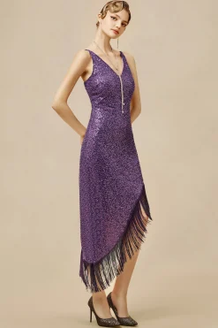 BABEYOND Evening Dresses | Formal Dresses<The Story of an Awakening Beading Fringe Evening Gown