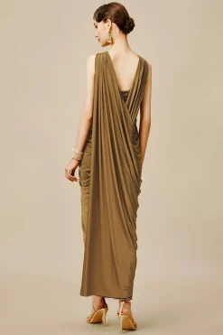 BABEYOND Evening Dresses<The Story of an Awakening Crisscross-Draped Evening Gown
