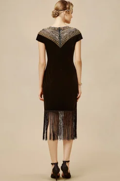 BABEYOND Evening Dresses | Fringe<The Story of an Awakening Art Deco Formal Dress