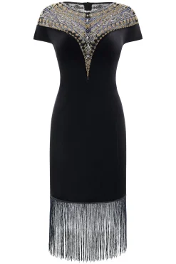 BABEYOND Evening Dresses | Fringe<The Story of an Awakening Art Deco Formal Dress