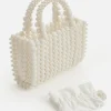 BABEYOND Handbags | Vintage<Top Handle Pearl Beaded Evening Bag
