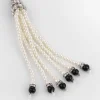 BABEYOND Necklaces | Pearl<Unique Color-Blocked Pearl Tassel Necklace
