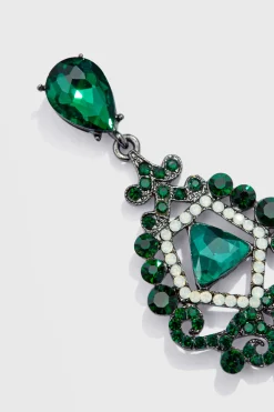 BABEYOND Earrings | Vintage<Vintage Baroque Diamond Cutout Earrings