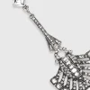 BABEYOND Earrings | Vintage<Vintage Geometric Fan-shaped Crystal Earrings