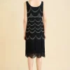 BABEYOND Flapper Dresses | Wedding Dresses<Vintage Geometric H-line Flapper Dress