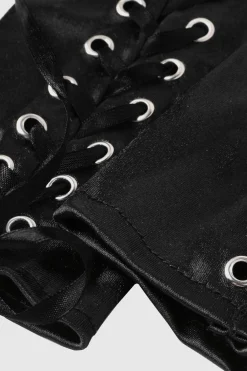 BABEYOND Gloves | Vintage<Vintage Lace Up Fingerless Gloves