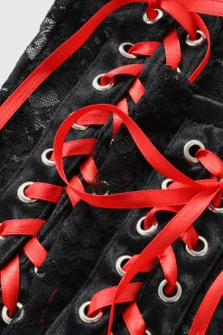 BABEYOND Gloves | Vintage<Vintage Lace Up Fingerless Gloves