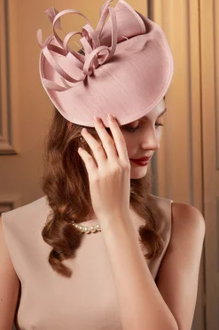 BABEYOND Fascinators<Vintage Pillbox Feather Cocktail Fascinate Hat