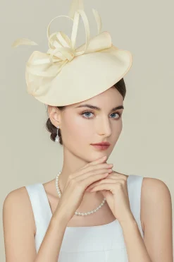 BABEYOND Fascinators<Vintage Pillbox Feather Cocktail Fascinate Hat