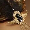 BABEYOND Feather | Chain<Vintage Sequin Chain Ostrich Headdress