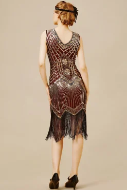 BABEYOND Plus Size<Vintage Sleeveless Cocktail Party Plus Size Dress