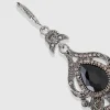 BABEYOND Earrings | Vintage<Vintage Teardrop Crystal Dangle Earrings