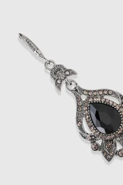 BABEYOND Earrings | Vintage<Vintage Teardrop Crystal Dangle Earrings