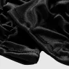 BABEYOND Gloves<20.5" Wave Pleated Satin Stretchy Gloves