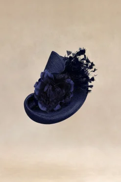 BABEYOND Fascinators | Lady<Wide Brim Flat Floral Irregular Fascinator