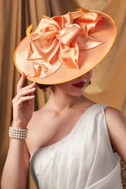 BABEYOND Fascinators<Wide Brim Floral Race Day Fascinator