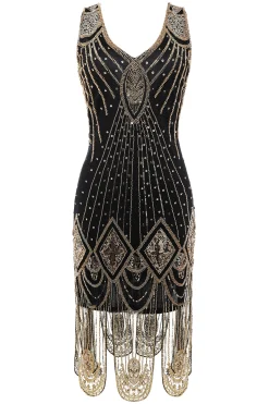 BABEYOND Flapper Dresses | Sequin<Zouzou Art Deco Flapper Dress