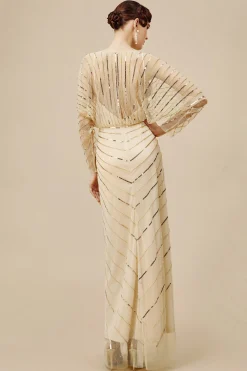 BABEYOND Party | Evening Dresses<Zouzou Crystal-Encrusted Evening Gown