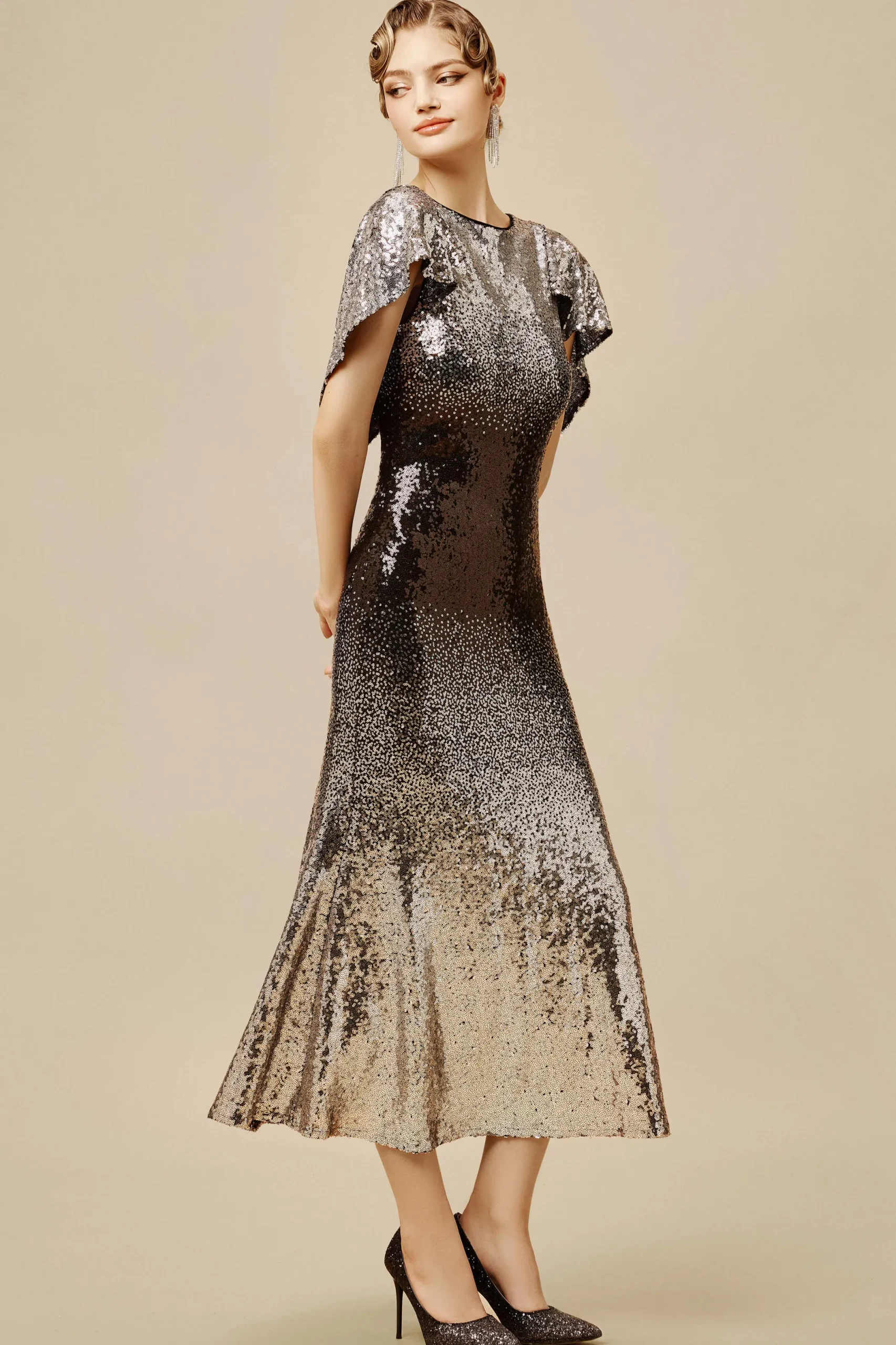 BABEYOND Evening Dresses | Formal Dresses<Zouzou Ombre Sequins Evening Gown
